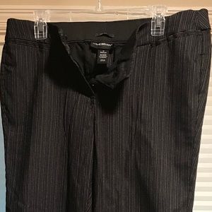 Black Pinstriped Trouser